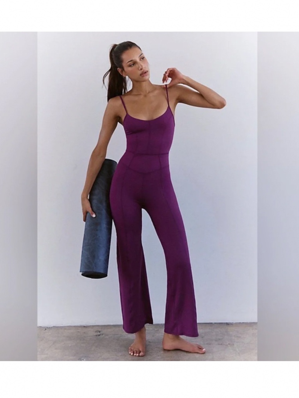 Free People Movement Up At Night Onesie Jumpsuit